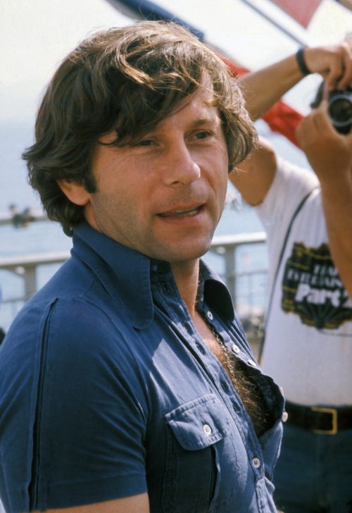 Roman Polanski at the Cannes Film Festival in 1976