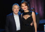 Robert De Niro and Jennifer Lawrence at the 2013 Critics' Choice Awards