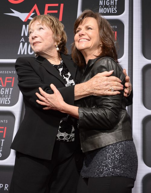 Shirley MacLaine and Sally Field at AFI's Night at the Movies in 2013