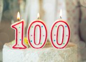 birthday cake for someone turning 100