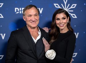 terry dubrow and heather dubrow on the red carpet