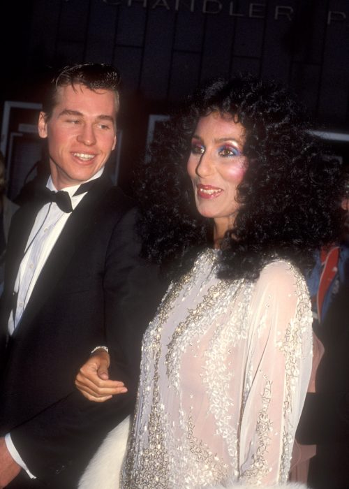 Val Kilmer and Cher at the 1983 Oscars