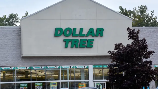 Outside of Dollar Tree Store