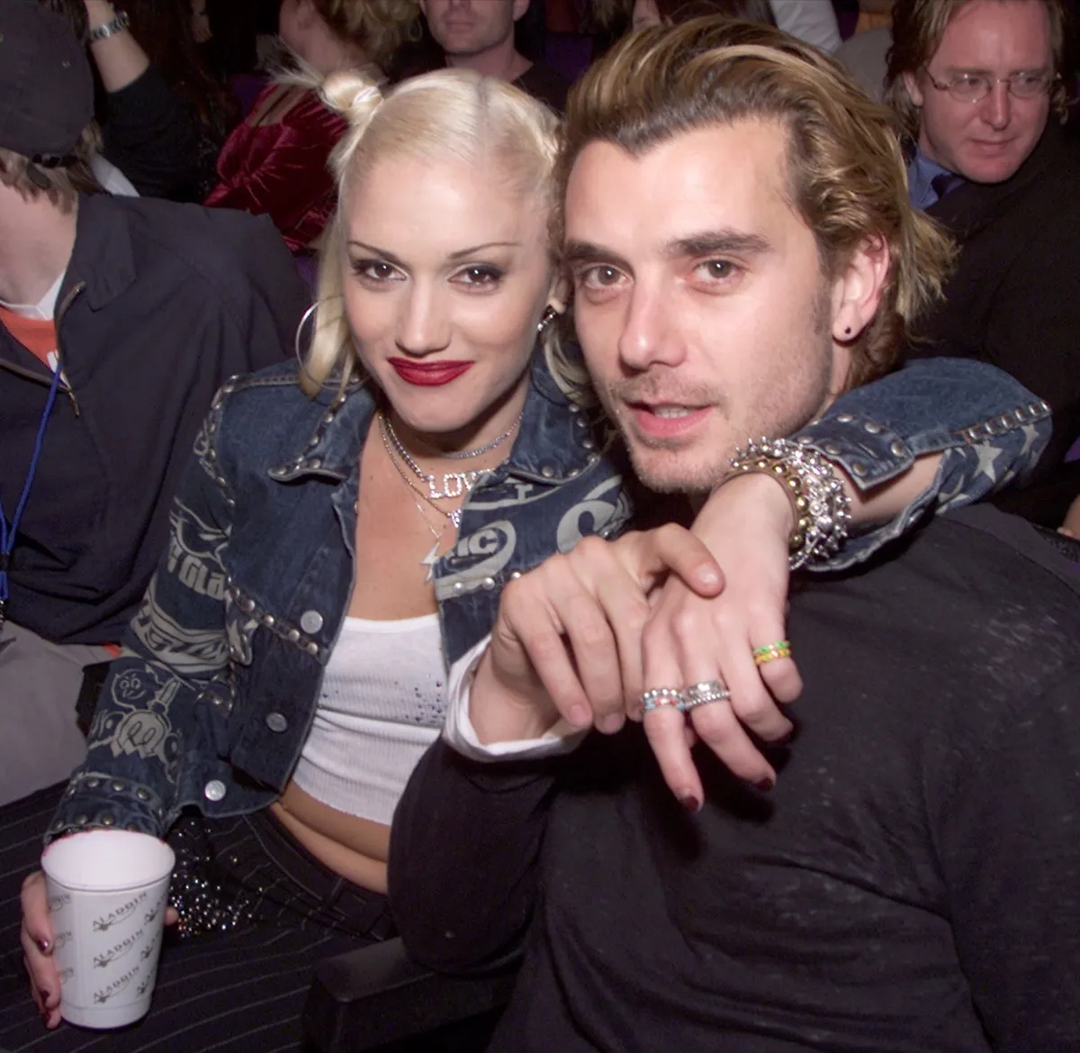 Gwen Stefani and Gavin Rossdale in 2000