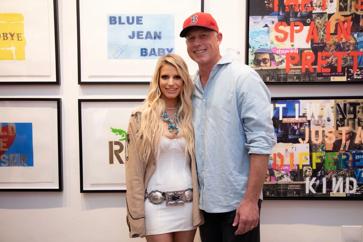 Jessica Simpson and Eric Johnson in 2023