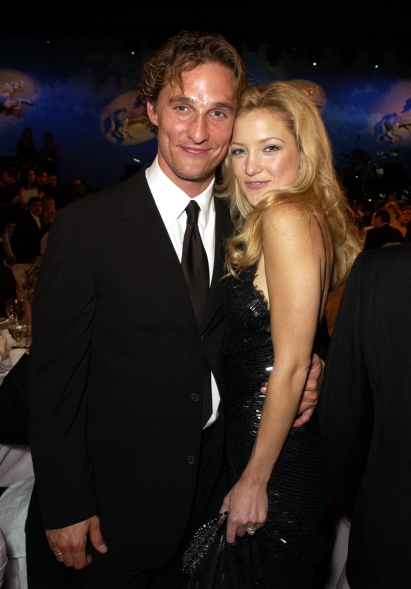 Matthew McConaughey and Kate Hudson in 2002