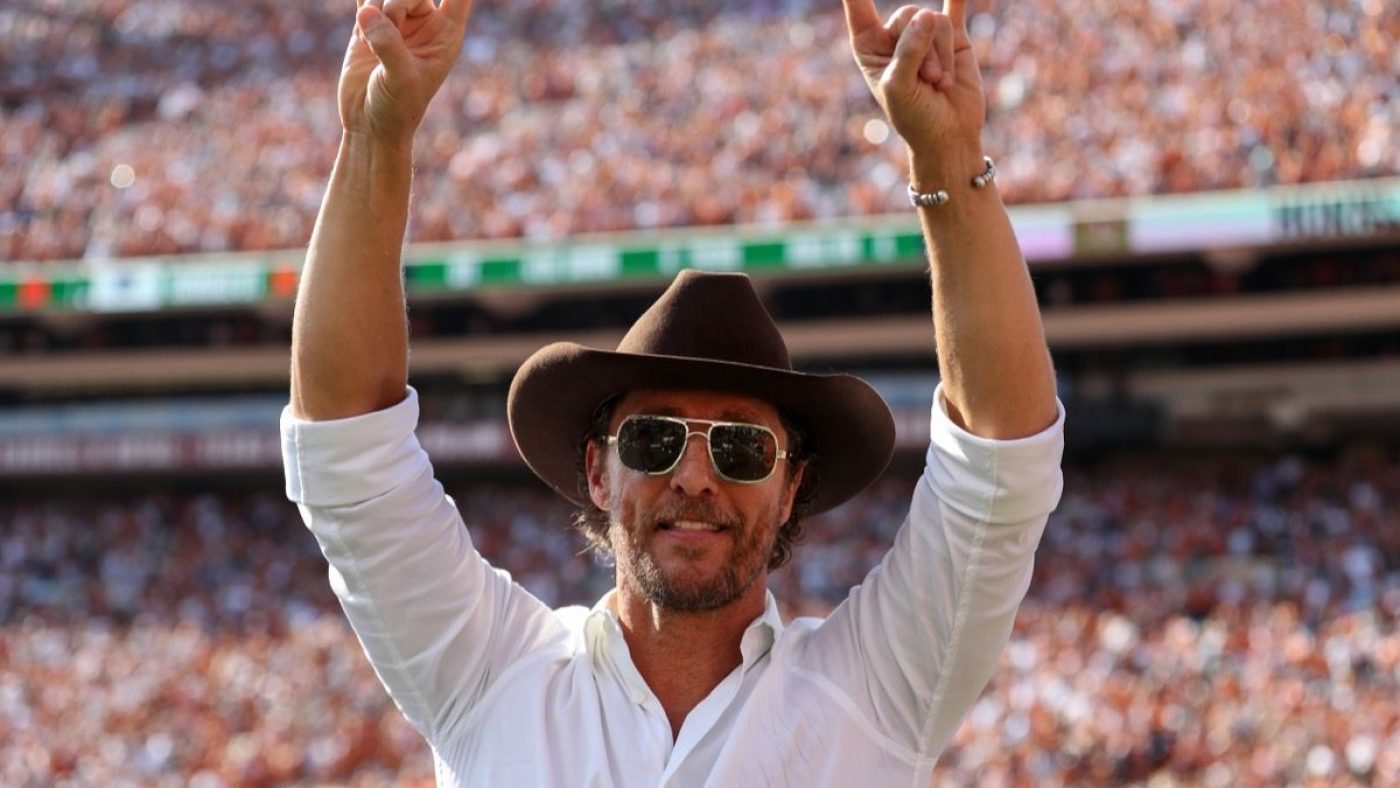Matthew McConaughey Said He Stopped Wearing Deodorant in the '80s
