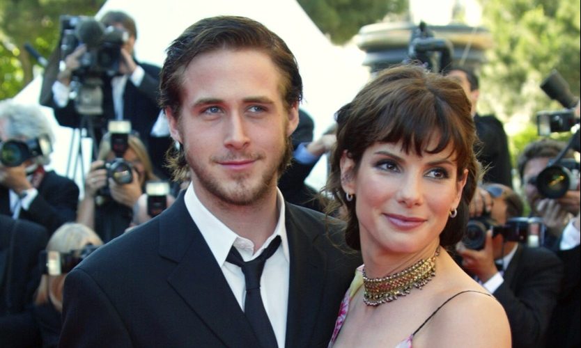Ryan Gosling and Sandra Bullock in 2002