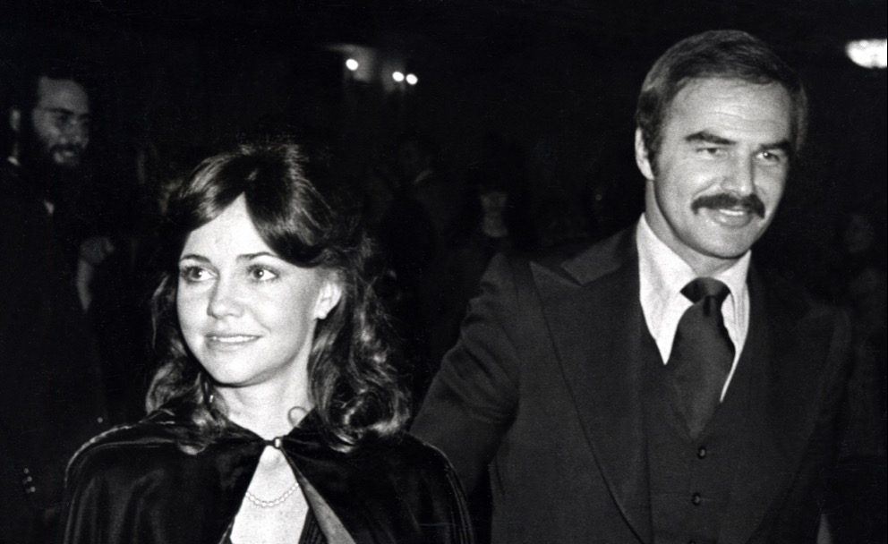 Sally Field and Burt Reynolds in 1977