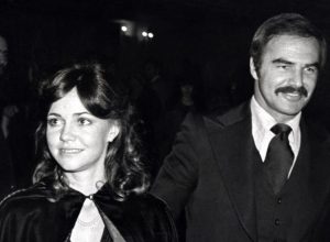 Sally Field and Burt Reynolds in 1977