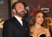 Ben Affleck and Jennifer Lopez at the premiere of "This Is Me ... Now: A Love Story" in February 2024