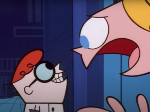 Screenshot from "Dexter's Laboratory"