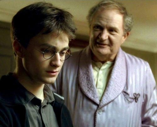 jim broadbent as horace slughorn in harry potter and the half-blood prince