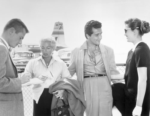 Lana Turner, Johnny Stompanato, and Cheryl Crane in late 1950s