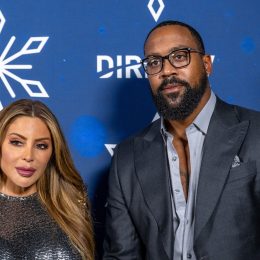 Larsa Pippen and Marcus Jordan at DIRECTV Celebrates Christmas At Kathy's event in 2023