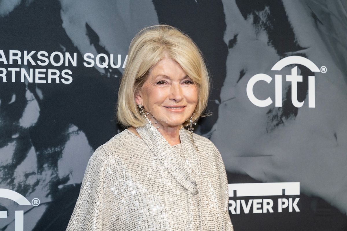 Martha Stewart at the Hudson River Park Friends 25th Anniversary Gala in 2023