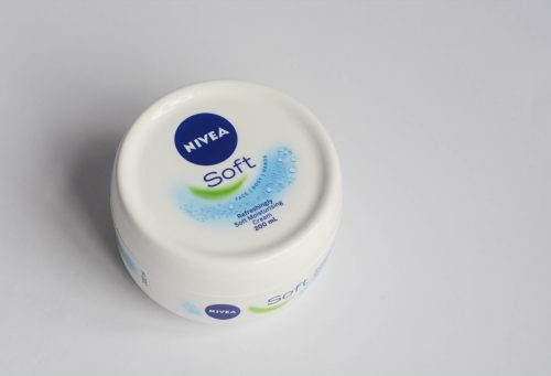 container of Nivea moisturizing cream for face, body, hands