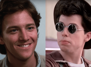Andrew McCarthy and Jon Cryer in Pretty in Pink
