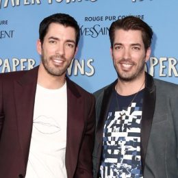 The Property Brothers on the red carpet at an event