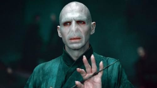ralph fiennes as lord voldemort in harry potter