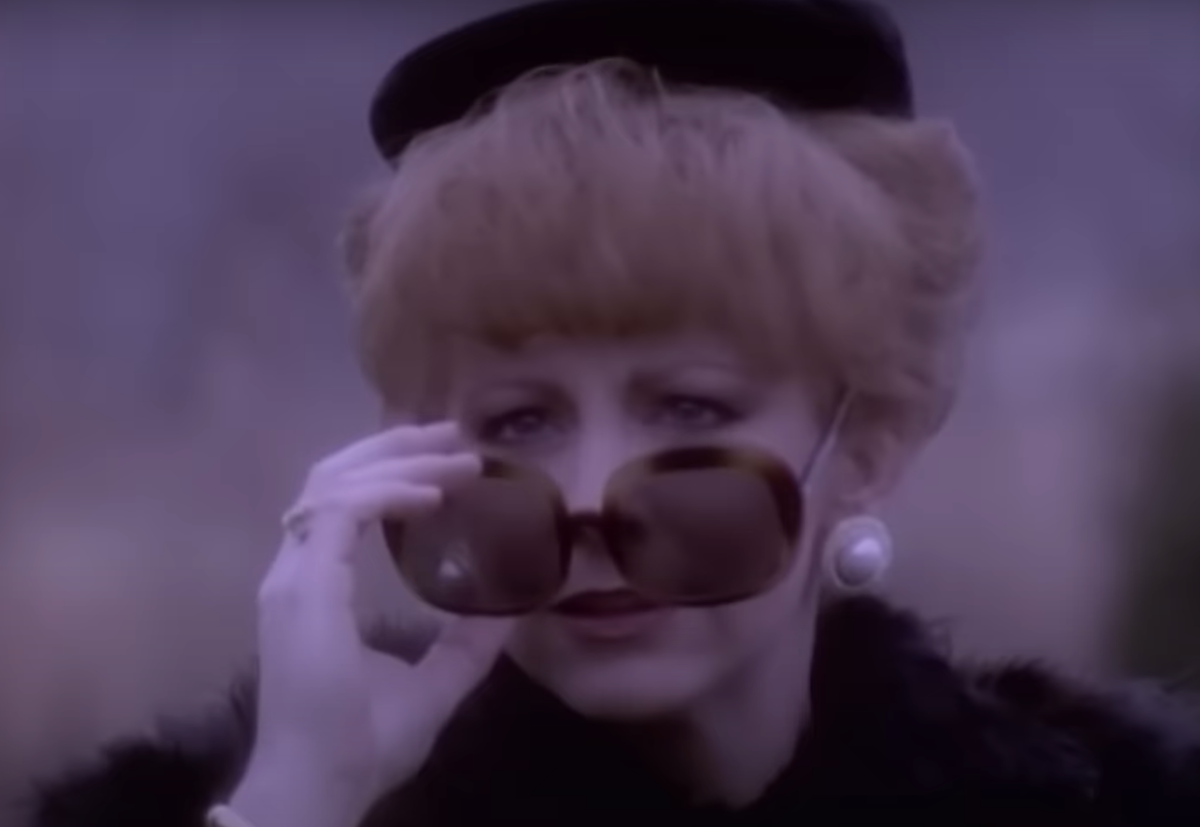 Reba McEntire in the video for Fancy