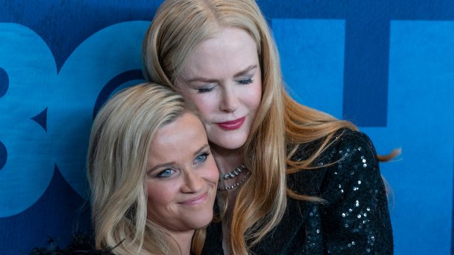 Reese Witherspoon and Nicole Kidman at the season 2 premiere of "Big Little Lies" in 2019