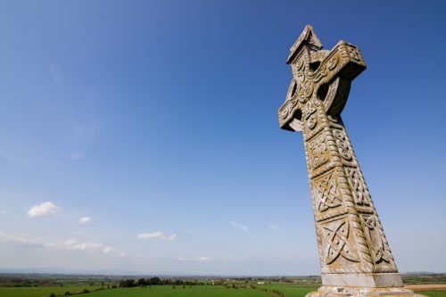 Celtic Cross at rock of cashel, co tipperary, ireland