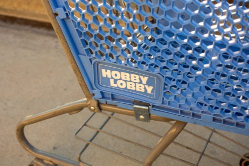 hobby lobby shopping cart