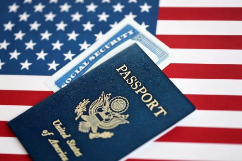 passport and social security card