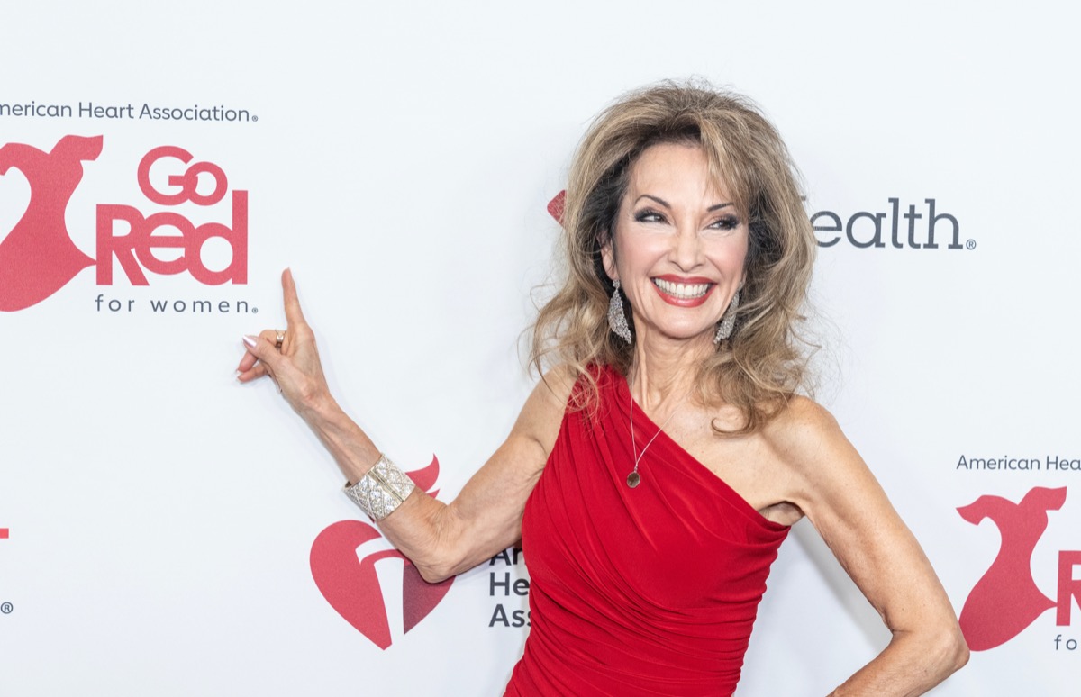 Susan Lucci attends American Heart Association’s Go Red for Women show and concert at Jazz at Lincoln Center in New York on February 1, 2023