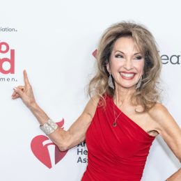 Susan Lucci attends American Heart Association’s Go Red for Women show and concert at Jazz at Lincoln Center in New York on February 1, 2023