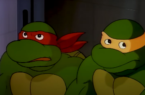 Screenshot from "Teenage Mutant Ninja Turtles"