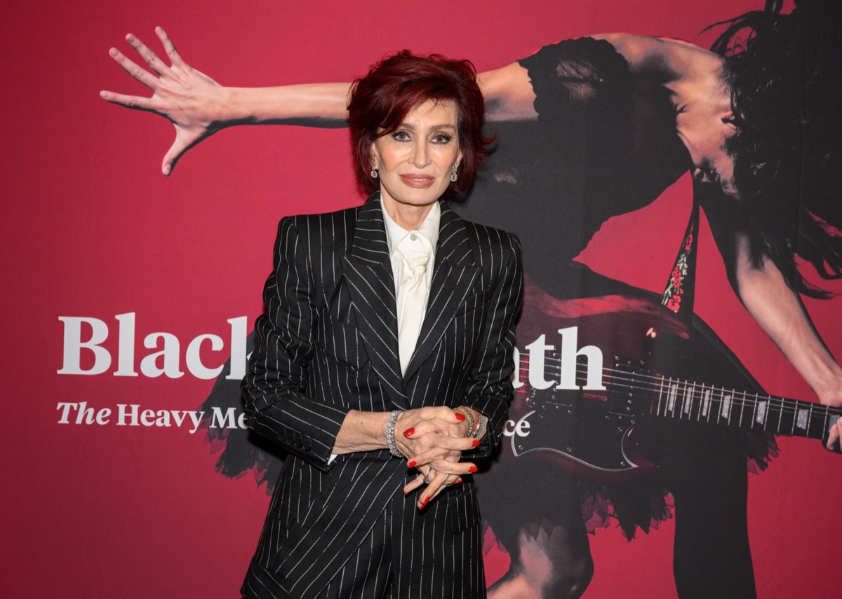 sharon osbourne at "black sabbath - the ballet" in sept 2023