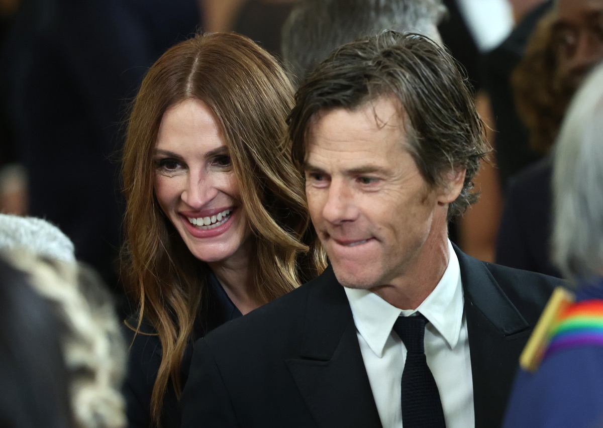 Julia Roberts and Danny Moder in 2022