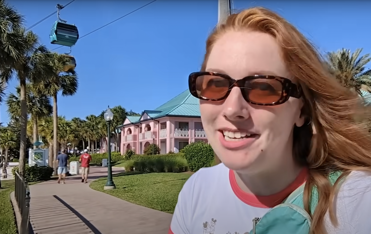 Quincy Stanford standing in Disney World