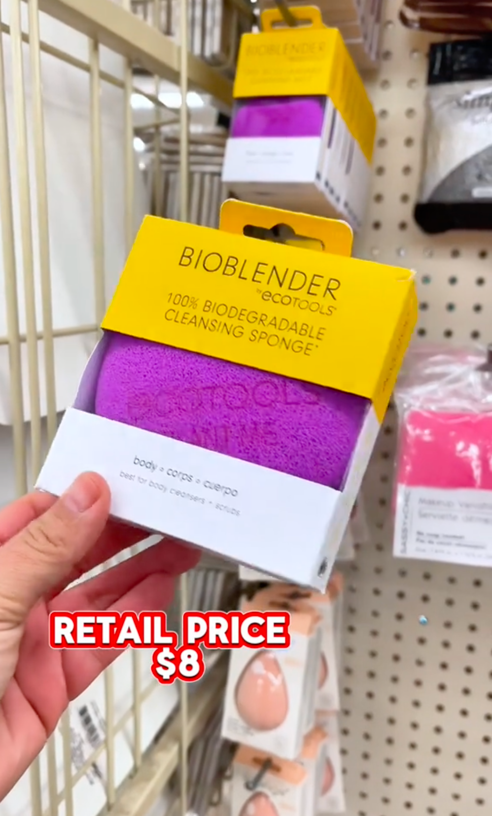 EcoTools BioBlender Biodegradable Cleansing Sponge