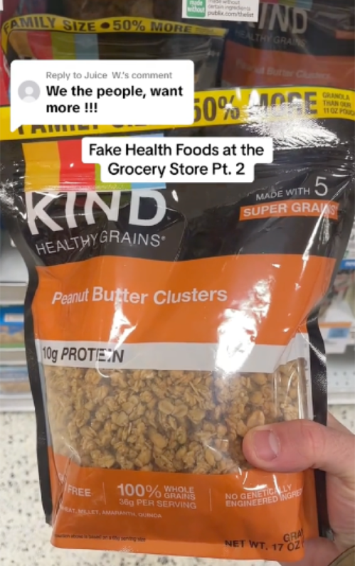 kind peanut butter granola