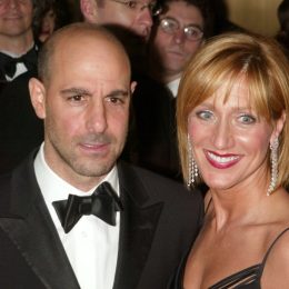 Stanley Tucci and Edie Falco in 2003