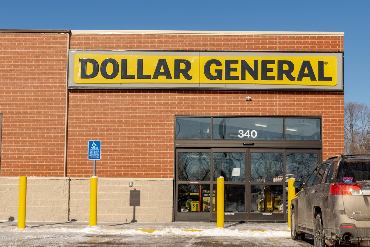 Dollar General storefront in Minnesota