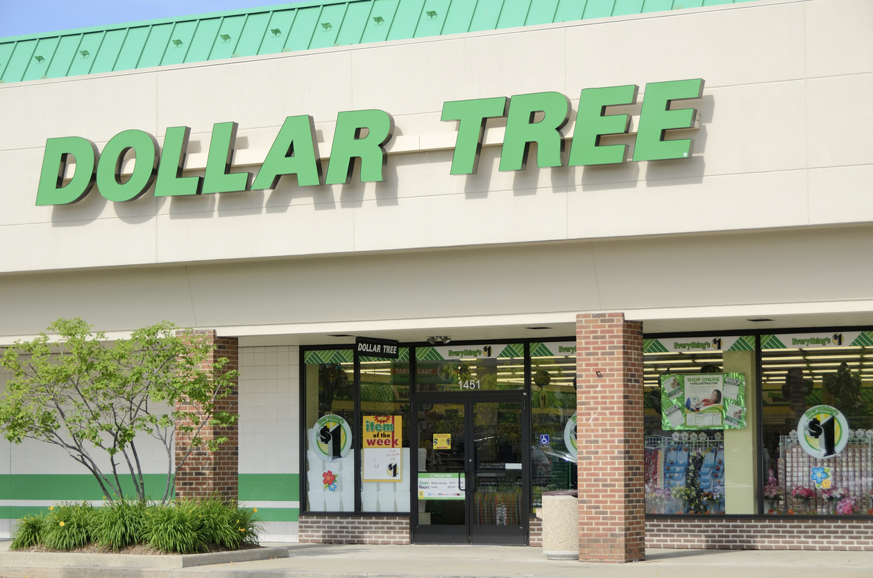 A Dollar Tree storefront
