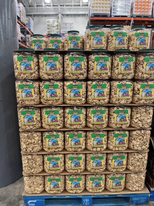 A product photo of Kirkland animal crackers in Costco store from Reddit user