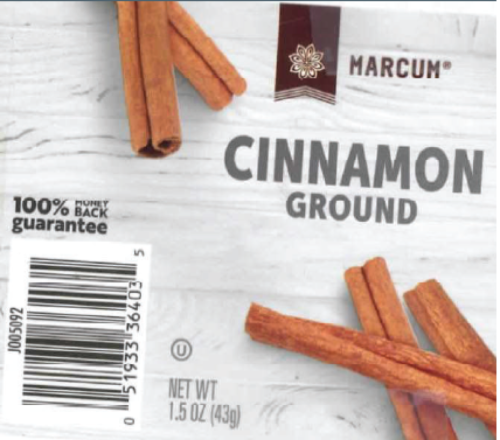 recalled marcum cinnamon