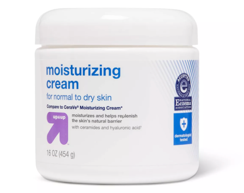 up & up brand moisturizing cream from Target