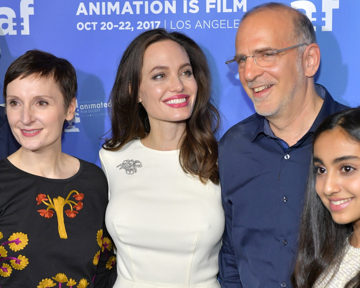 Angelina Jolie at the Animation Is Film Festival