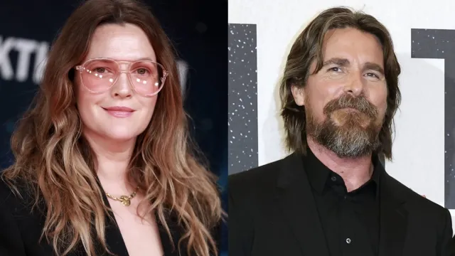 Drew Barrymore and Christian Bale