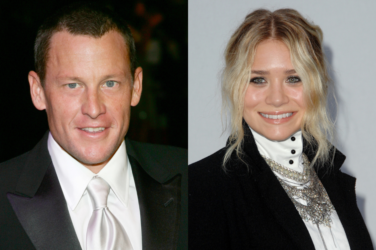 Lance Armstrong and Ashley Olsen