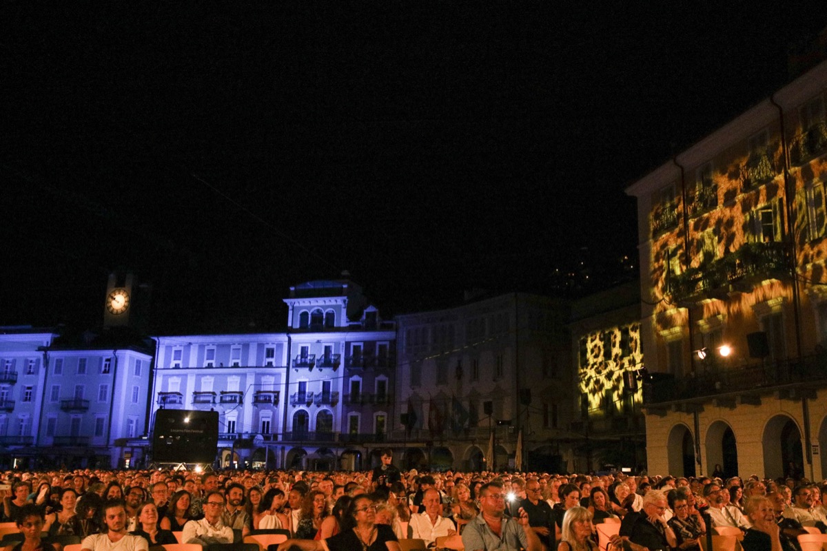 Crowd at Locarno Film Festival