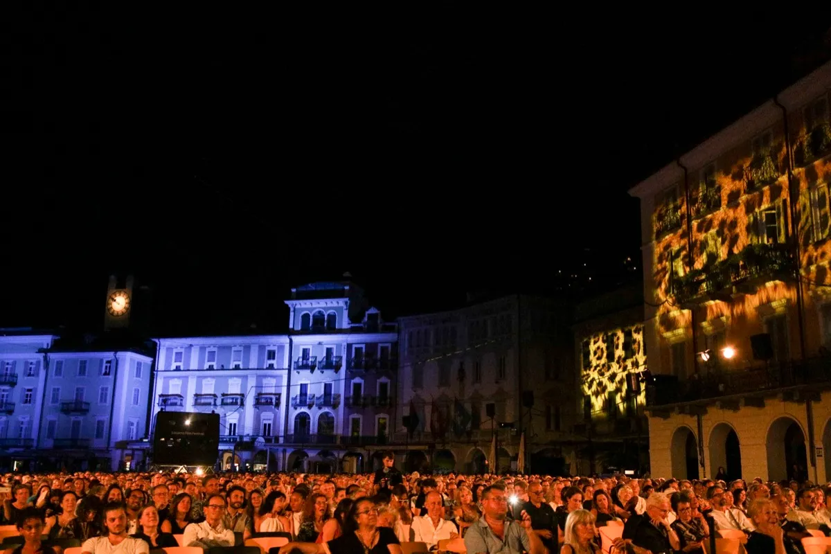 Crowd at Locarno Film Festival