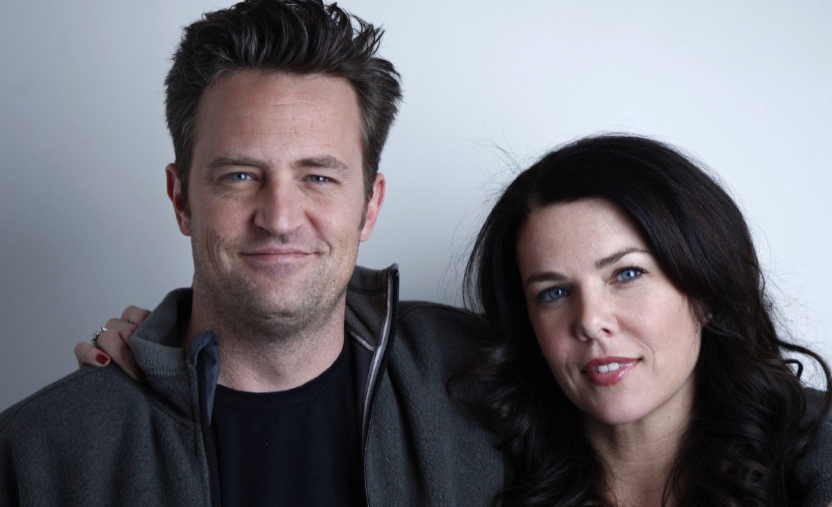 Matthew Perry and Lauren Graham in 2008