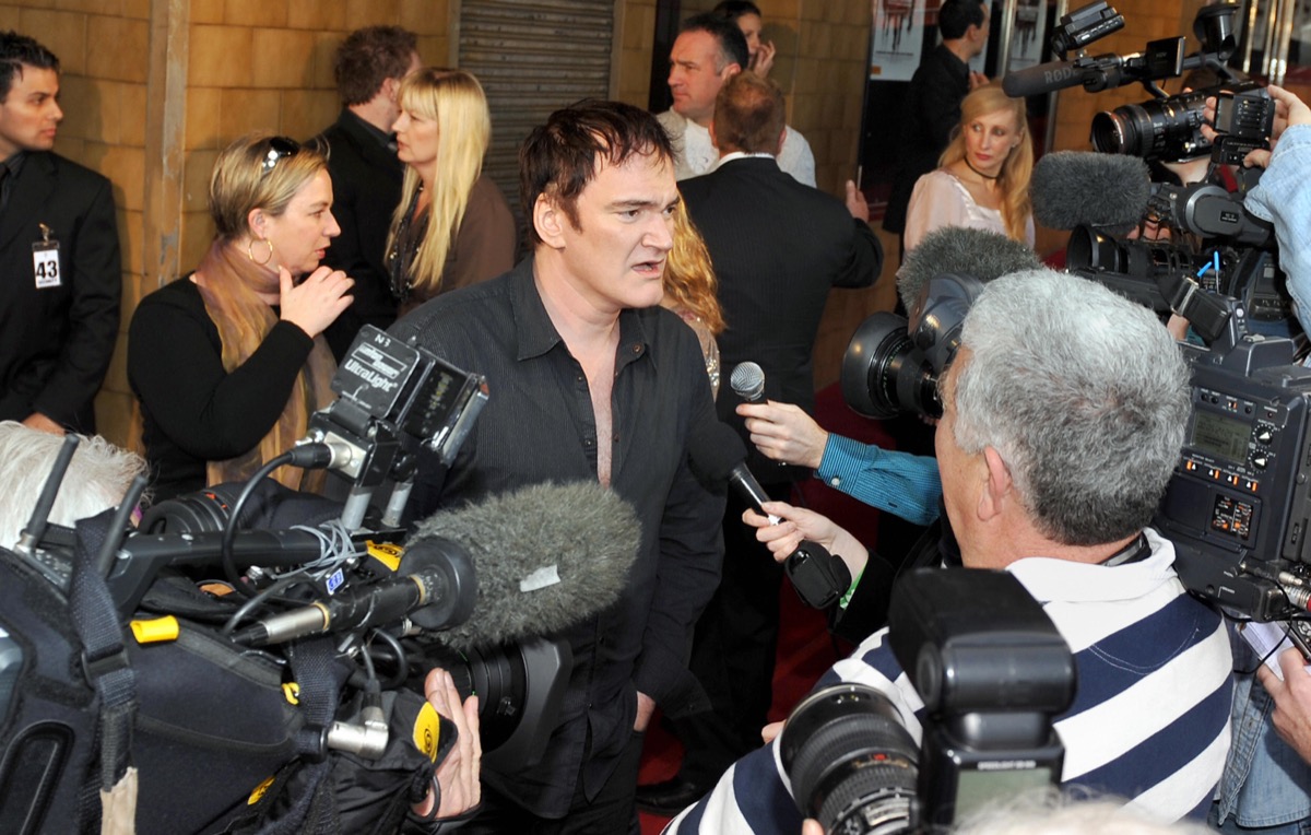 Quentin Tarantino at MIFF in 2009